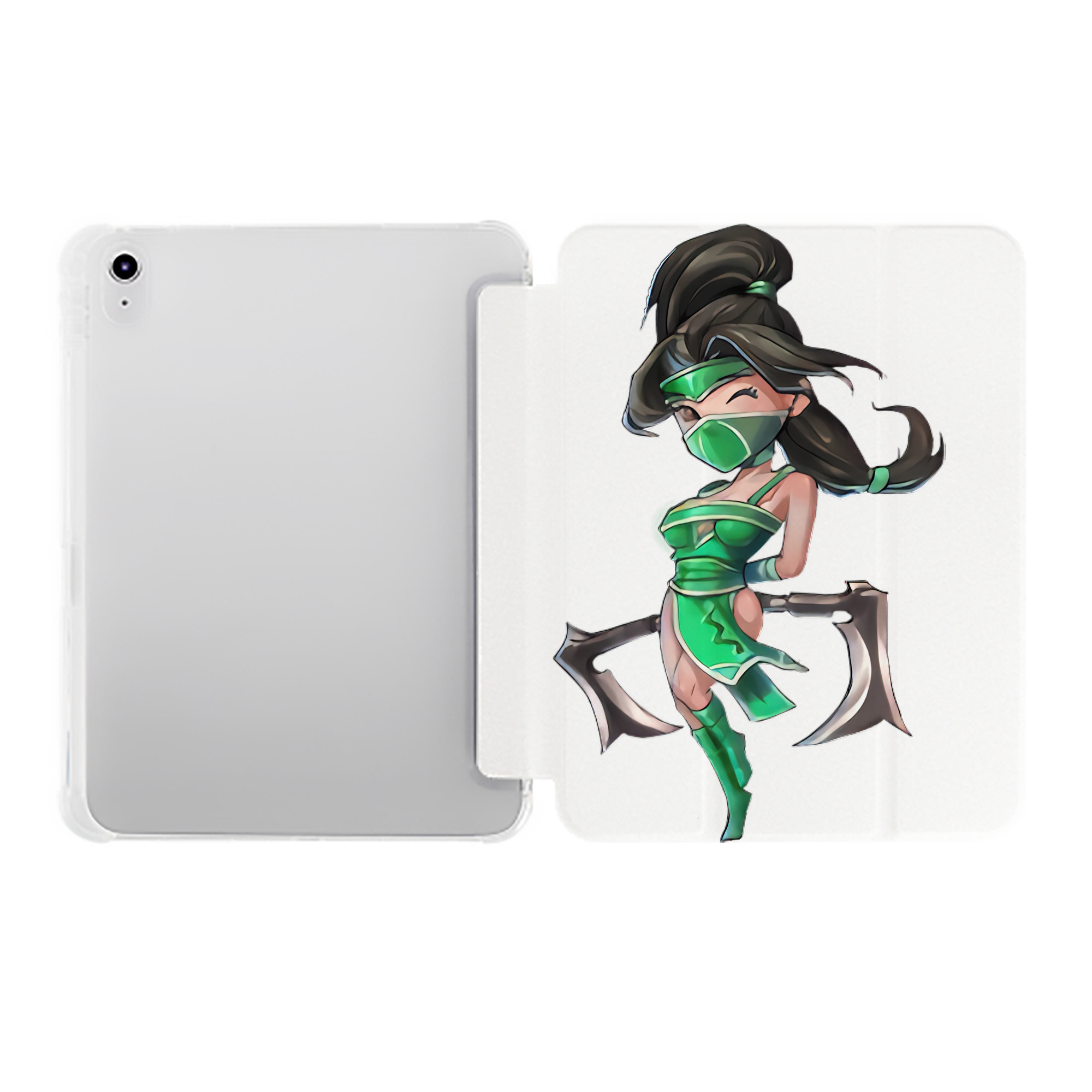 （画像用） リーグ・オブ・レジェンド League of Legends LOL IPad ケース ペン収納付き 三つ折りスタンド PUレザー×シリコン 対応機種9.5/10.5/10.9インチ